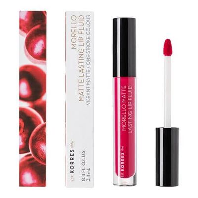 KORRES Morello Matte Last Lip Fluid 29 strawberry kiss